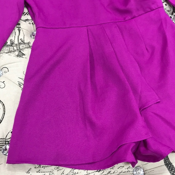 🎁 ONE ONE SIX Multi Drape Romper - Picture 7 of 8